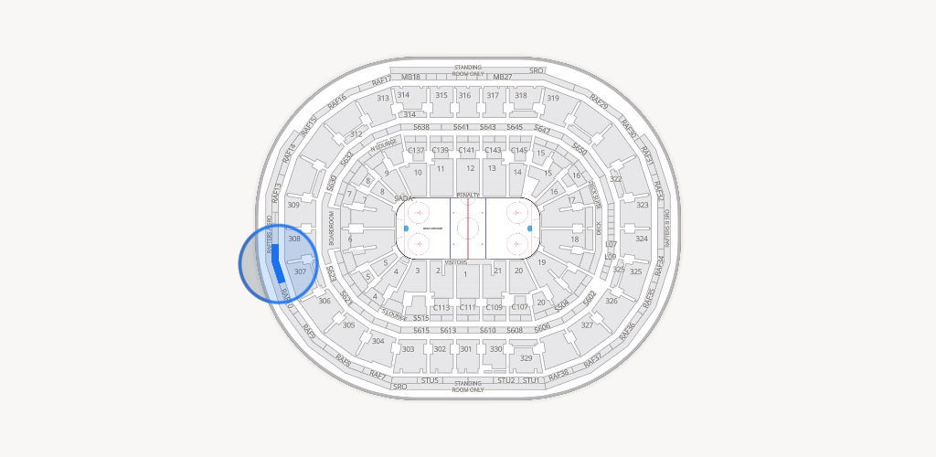 TD Garden Seating Chart