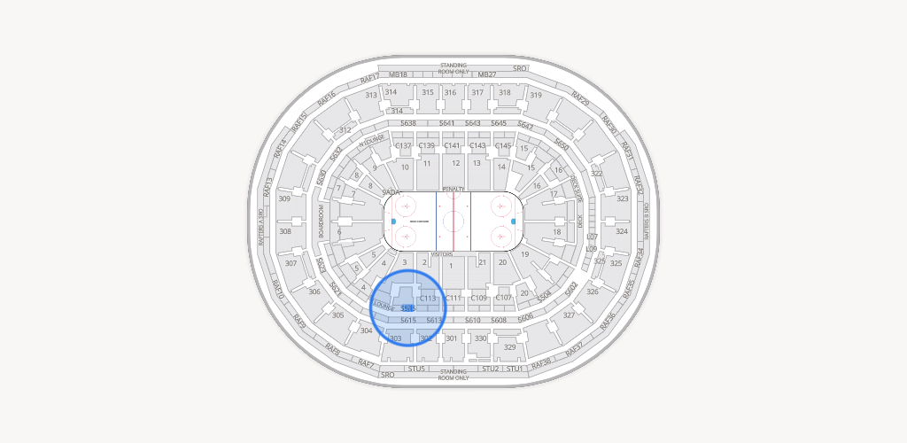 TD Garden Seating Chart