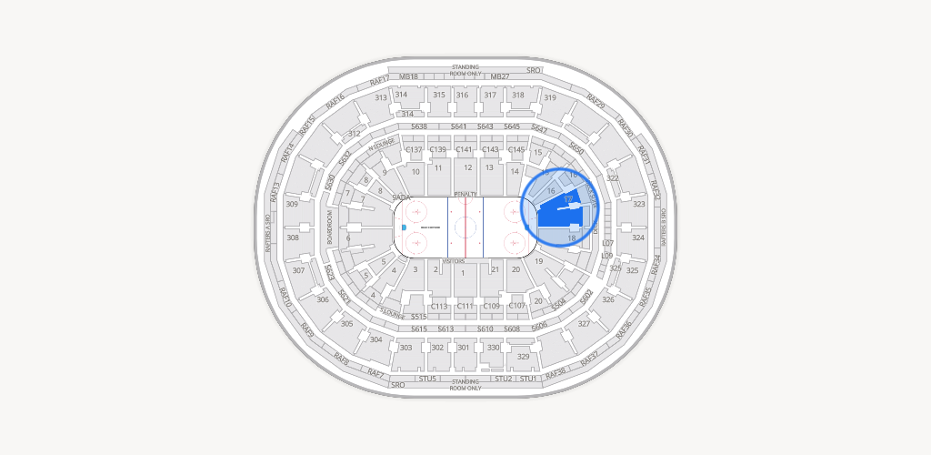 TD Garden Seating Chart