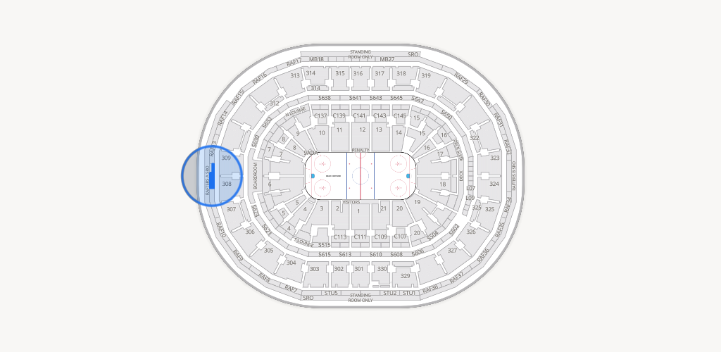 TD Garden Seating Chart