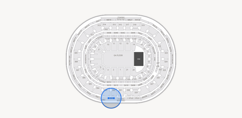 TD Garden Seating Chart