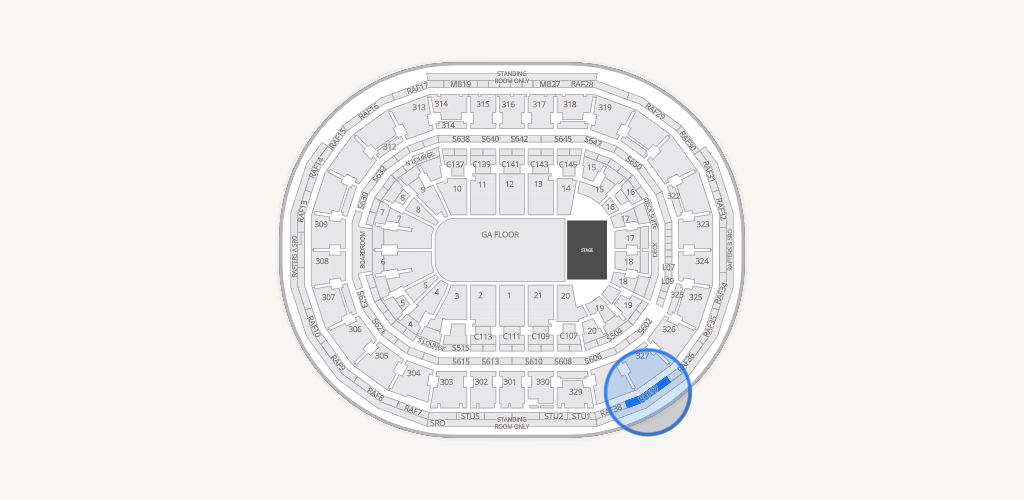 TD Garden Seating Chart