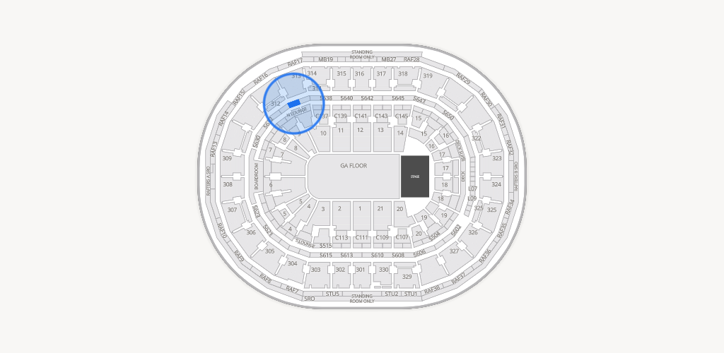 TD Garden Seating Chart