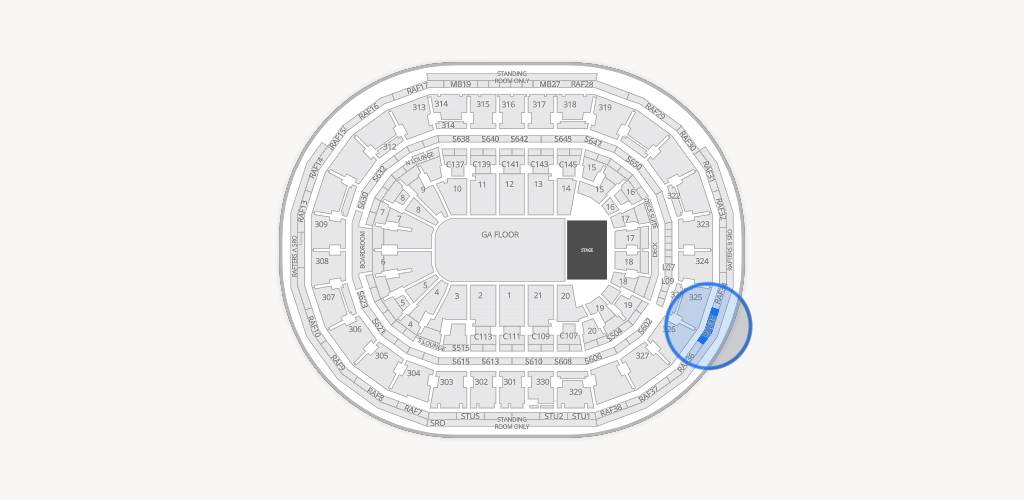 TD Garden Seating Chart