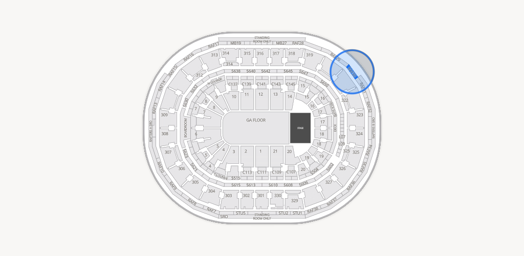 TD Garden Seating Chart