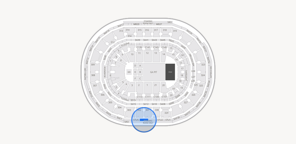 TD Garden Seating Chart