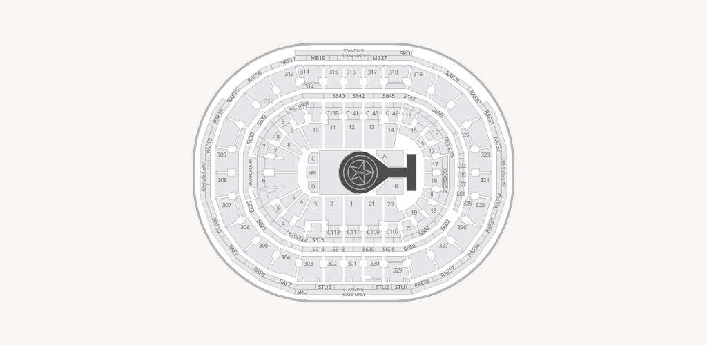 TD Garden Seating Chart