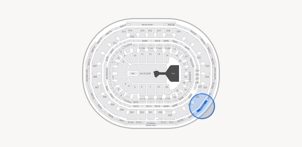 TD Garden Seating Chart