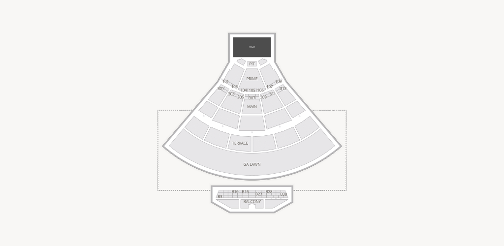 TD Pavilion at Highmark Mann Seating Chart