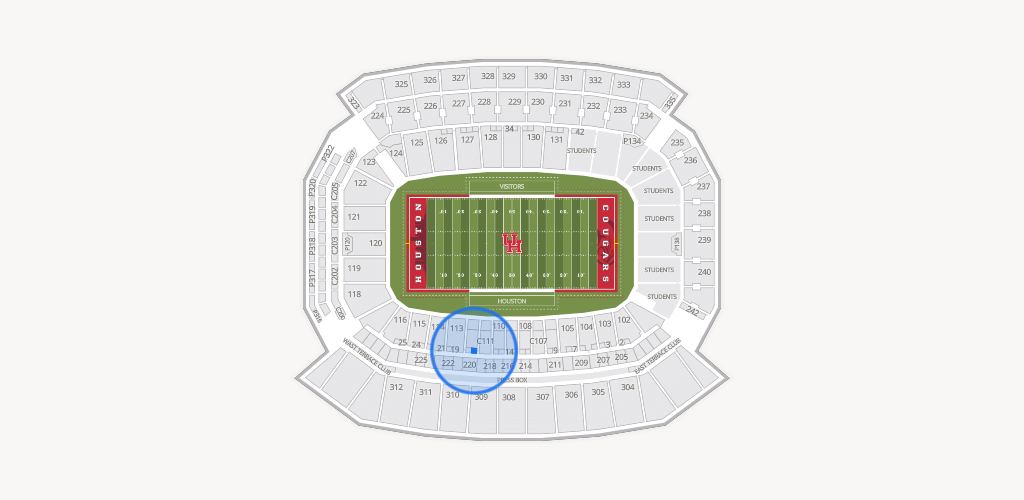 TDECU Stadium Seating Chart