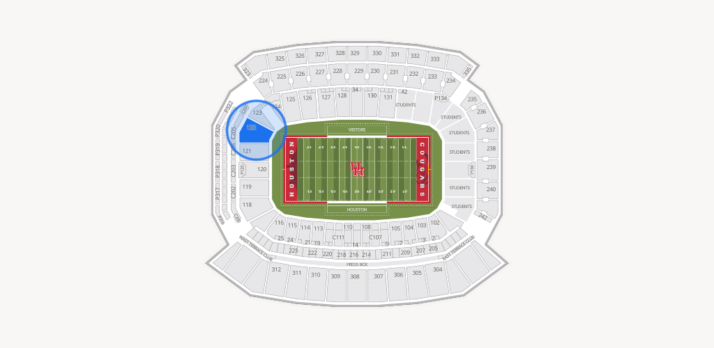TDECU Stadium Seating Chart