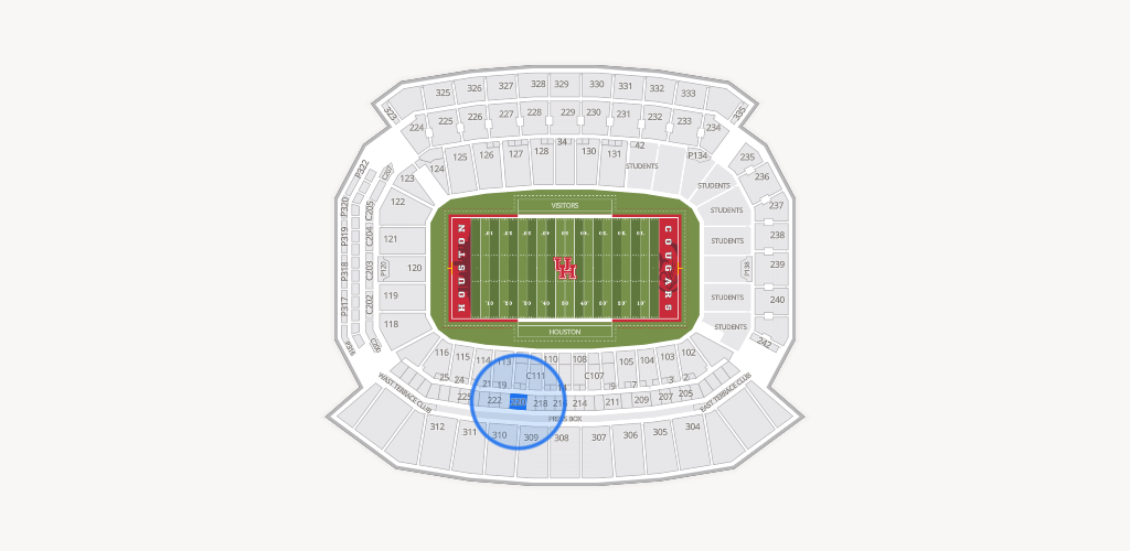 TDECU Stadium Seating Chart