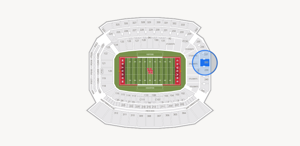 TDECU Stadium Seating Chart