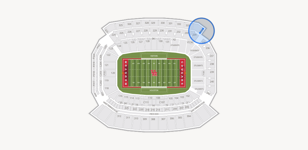 TDECU Stadium Seating Chart