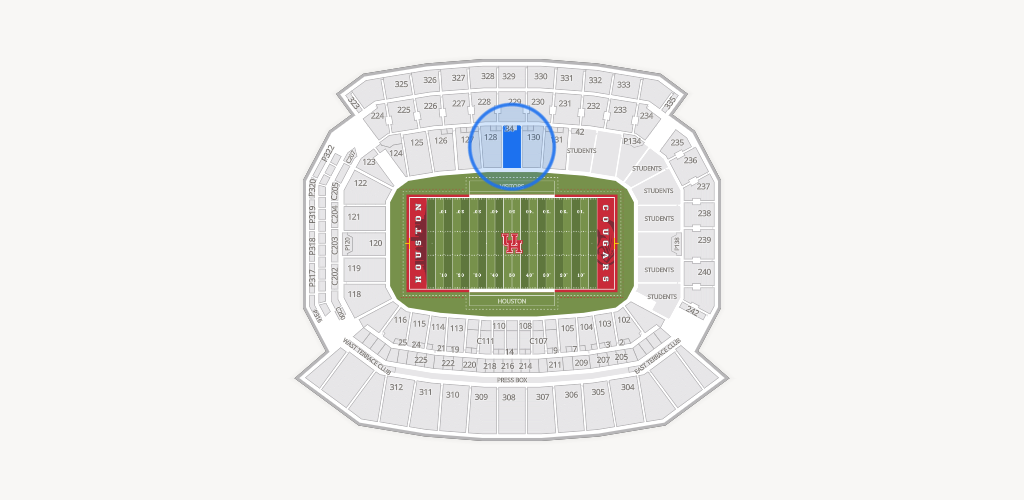 TDECU Stadium Seating Chart