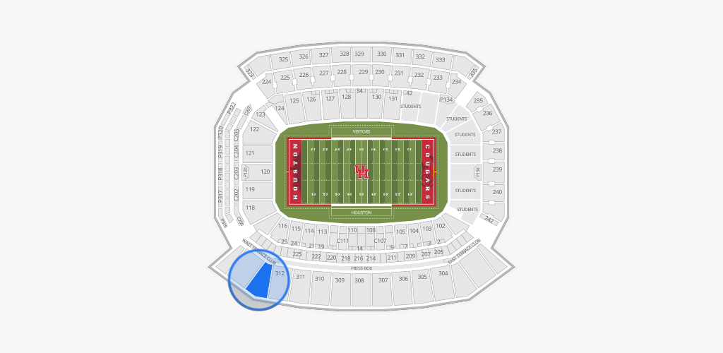 TDECU Stadium Seating Chart