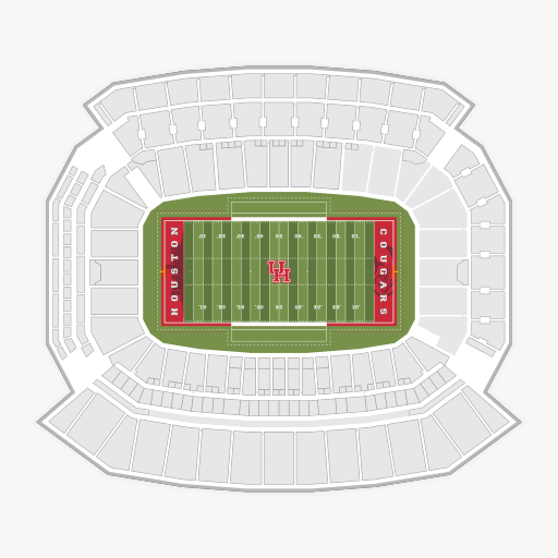 TDECU Stadium seating chart