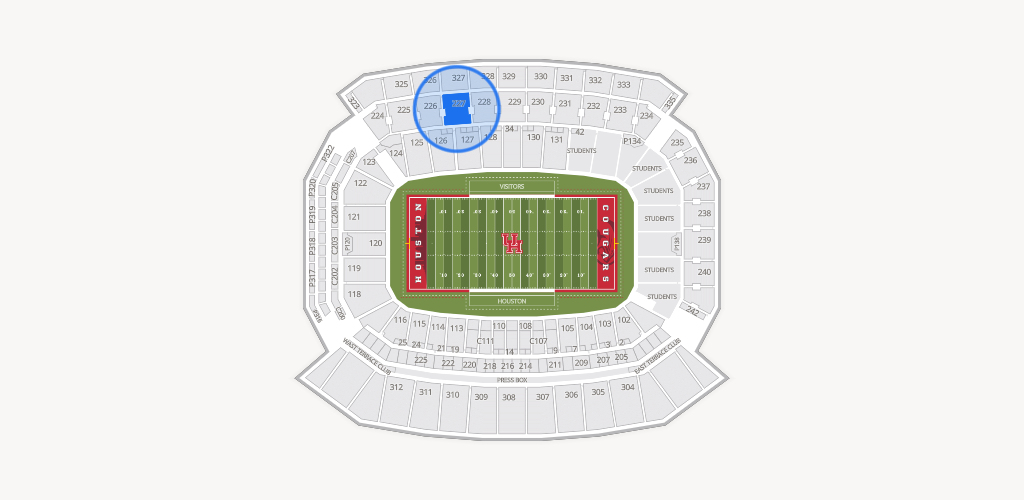 TDECU Stadium Seating Chart