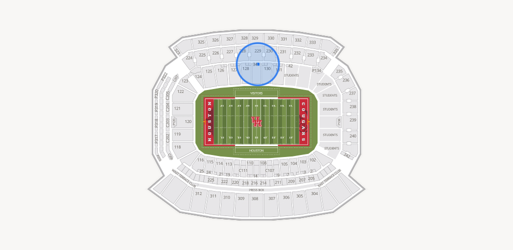 TDECU Stadium Seating Chart