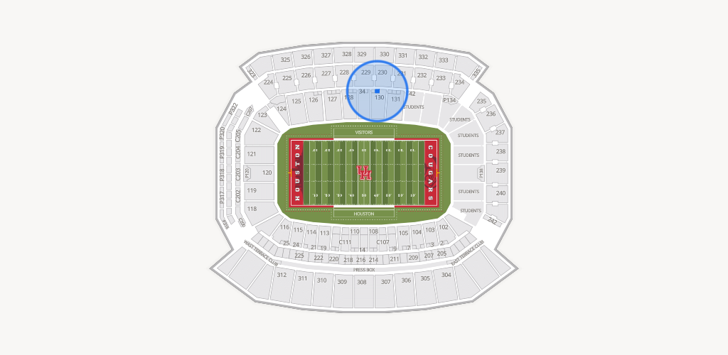 TDECU Stadium Seating Chart
