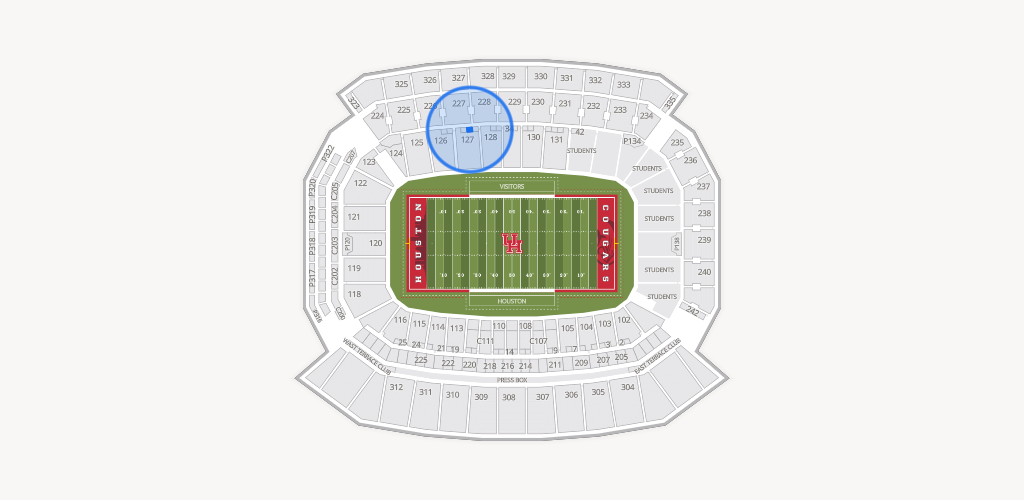 TDECU Stadium Seating Chart
