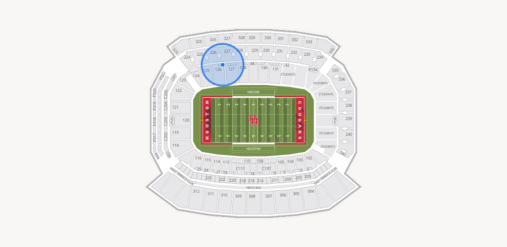 TDECU Stadium Seating Chart