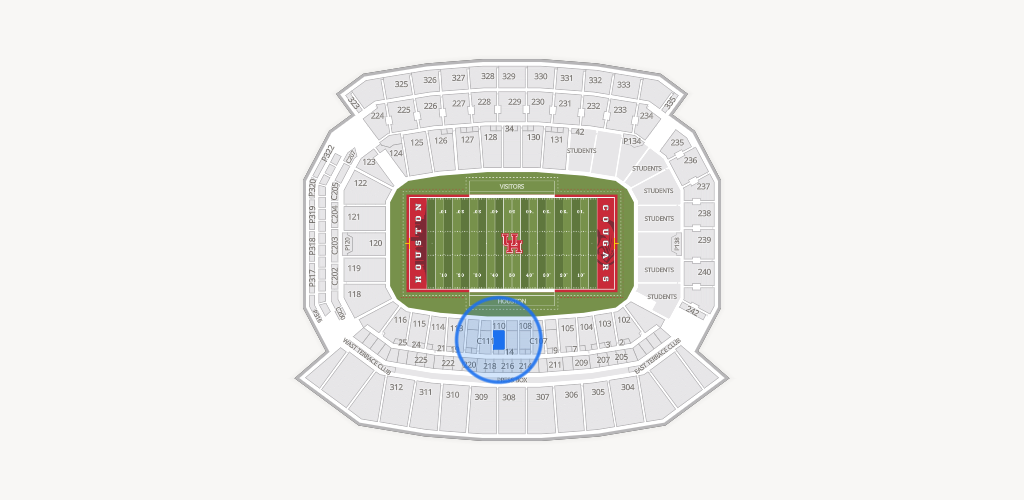 TDECU Stadium Seating Chart