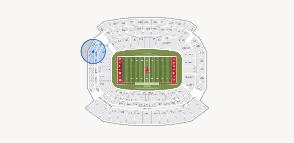 TDECU Stadium Seating Chart