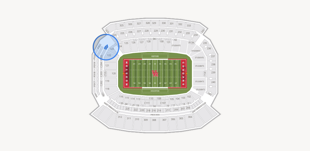 TDECU Stadium Seating Chart