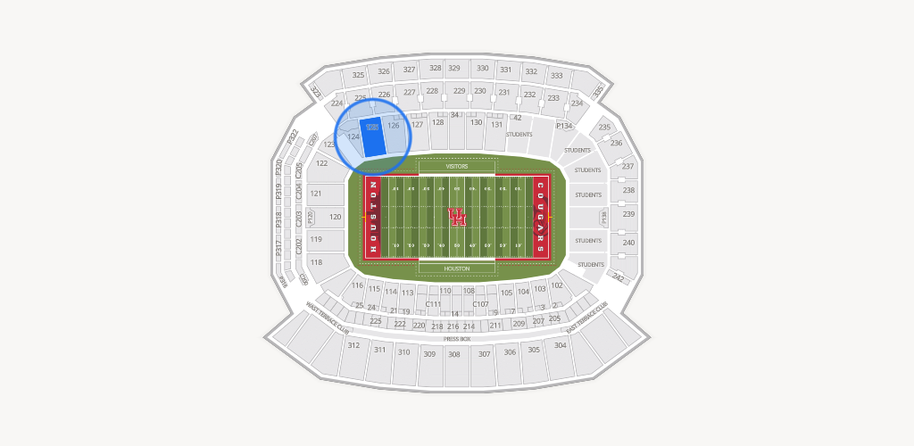 TDECU Stadium Seating Chart