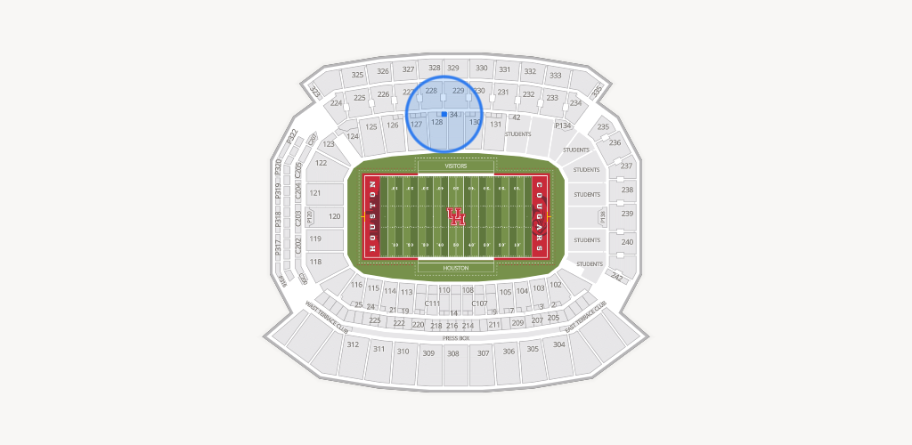TDECU Stadium Seating Chart