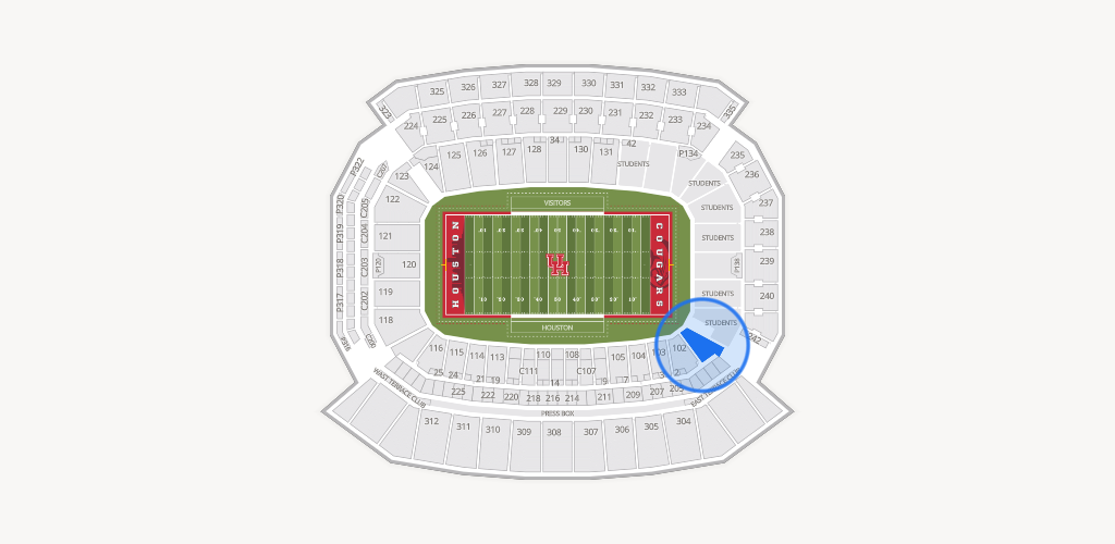 TDECU Stadium Seating Chart