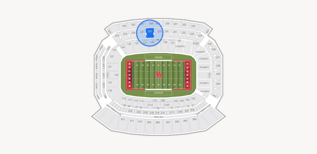 TDECU Stadium Seating Chart
