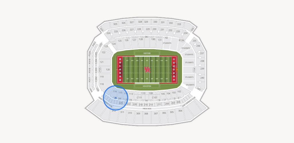 TDECU Stadium Seating Chart