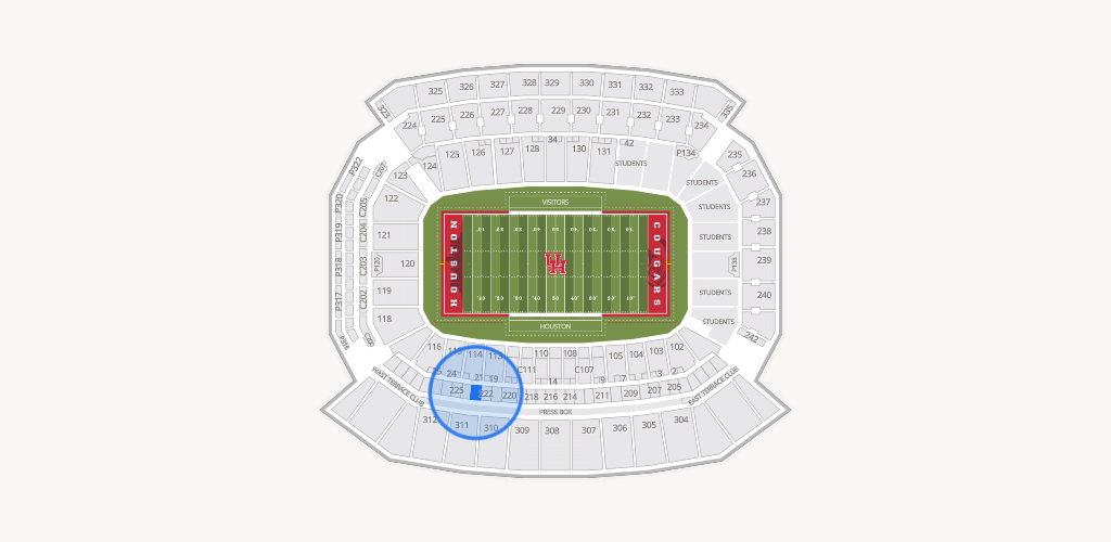 TDECU Stadium Seating Chart
