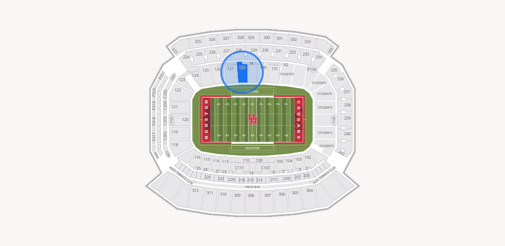 TDECU Stadium Seating Chart
