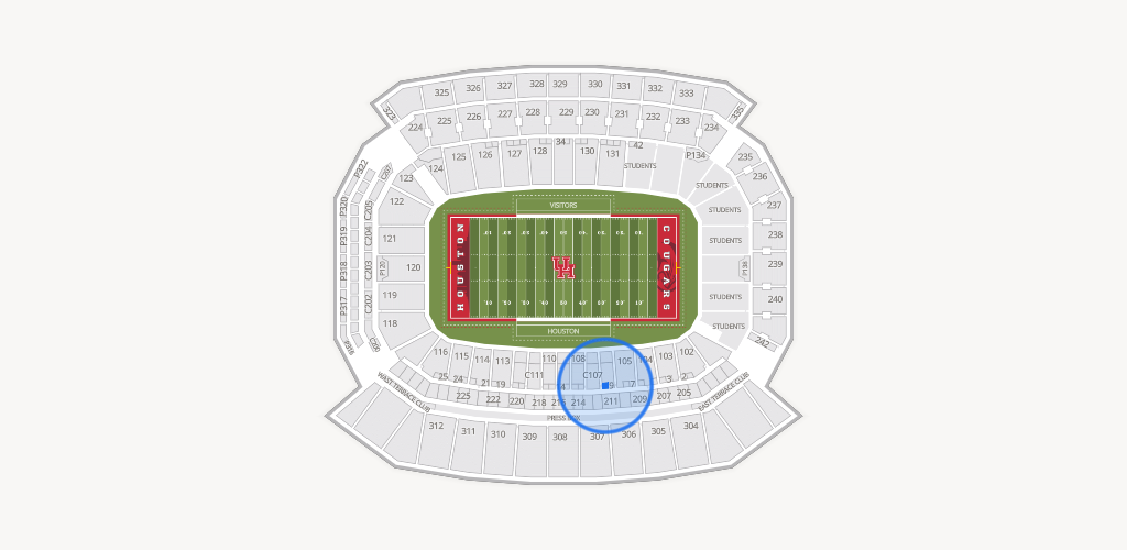 TDECU Stadium Seating Chart