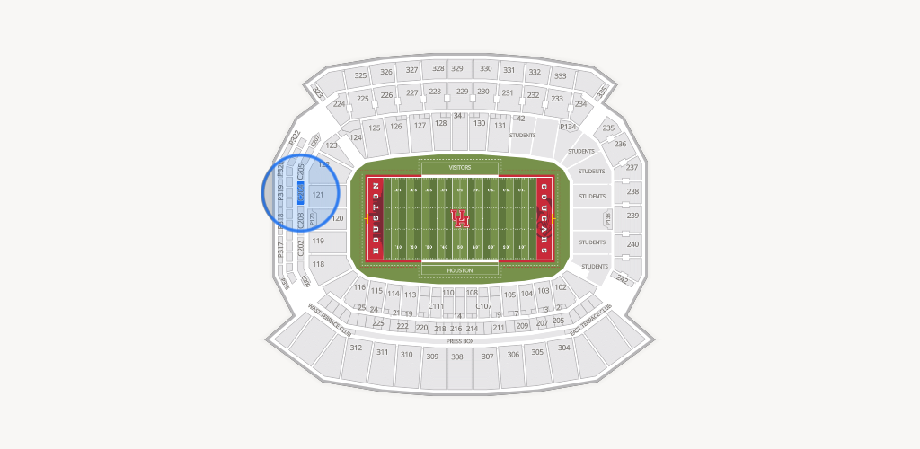 TDECU Stadium Seating Chart