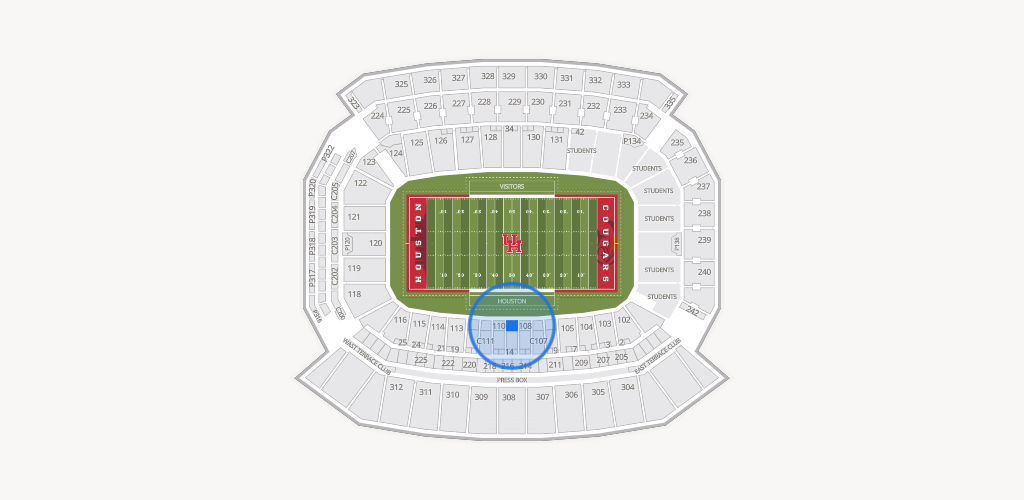 TDECU Stadium Seating Chart