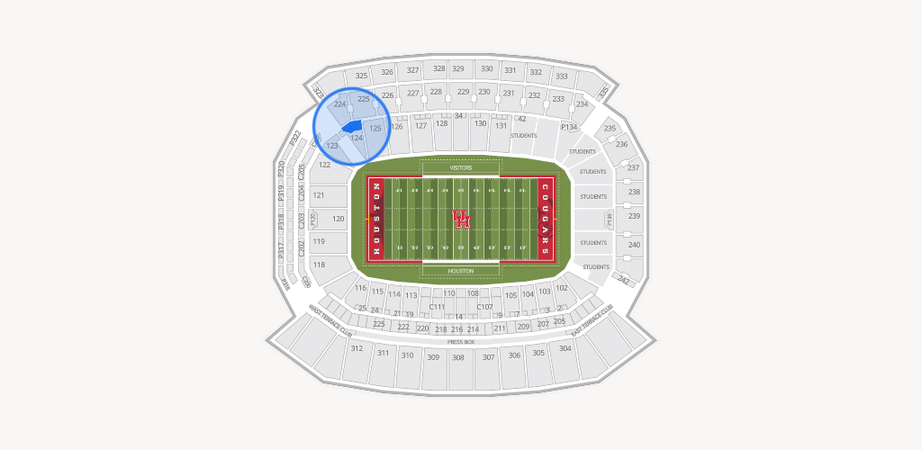 TDECU Stadium Seating Chart