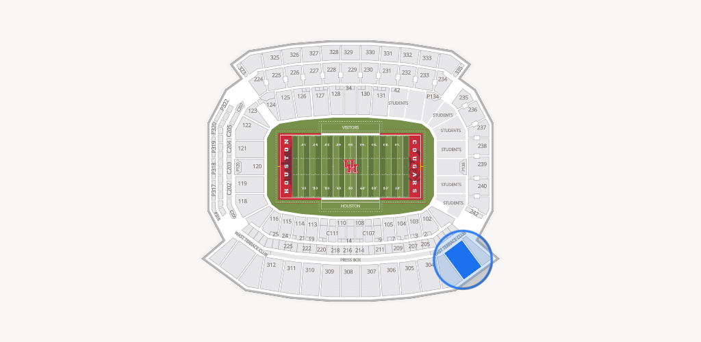 TDECU Stadium Seating Chart