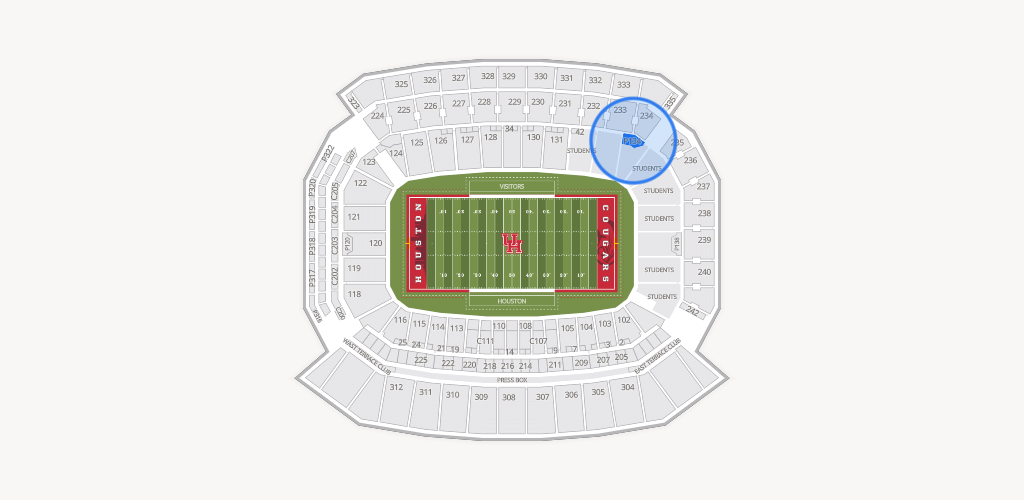 TDECU Stadium Seating Chart