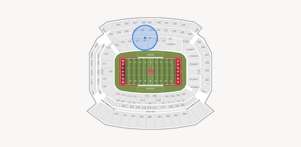 TDECU Stadium Seating Chart