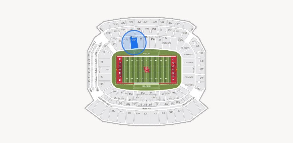 TDECU Stadium Seating Chart