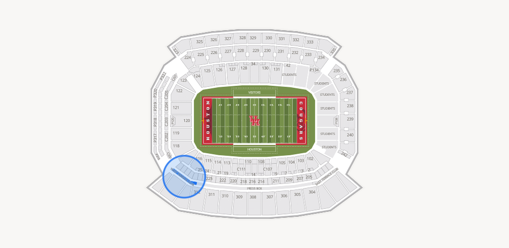 TDECU Stadium Seating Chart