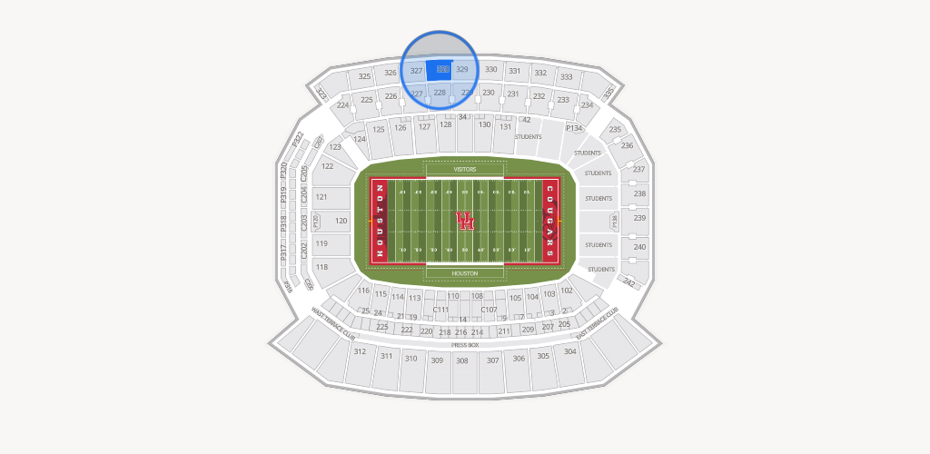 TDECU Stadium Seating Chart