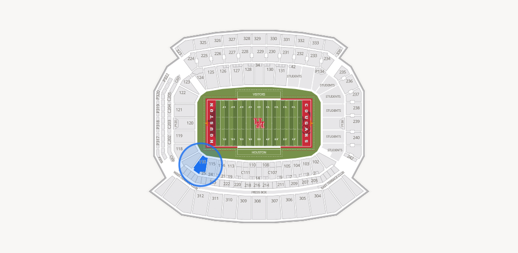 TDECU Stadium Seating Chart