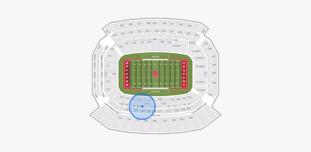 TDECU Stadium Seating Chart