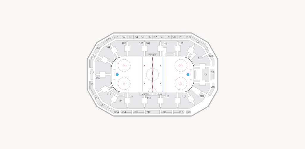 Tech CU Arena Seating Chart