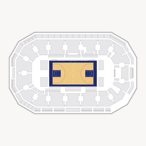 Tech CU Arena seating chart